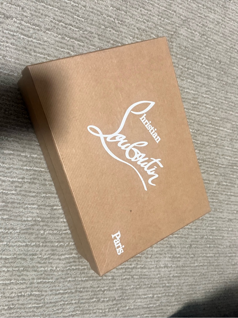 Authentic Christian louboutin box